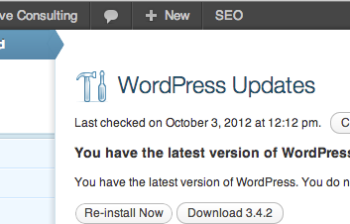 Wordpress needs FTP server details to do an upgrade